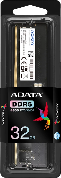ADATA UDIMM 32GB, DDR5-4800, CL40-40-40-77, X8, tray