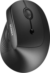 Seenda MOU200 Wireless Ergonomic Vertical Mouse, schwarz, USB/Bluetooth