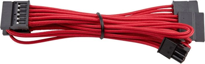 Corsair PSU Cable Kit Type 4 - Pro Package - Gen3, rot