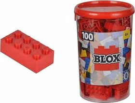 Simba Toys Blox 100 8er Steine rot