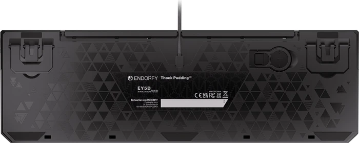 Endorfy Thock Pudding, PBT, LEDs RGB, Kailh RED, USB, DE