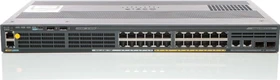 Cisco Catalyst 2960-X LAN Base Rackmount Gigabit Managed Switch, 24x RJ-45, 2x SFP, 110W PoE+ (WS-C2960X-24PSQ-L)