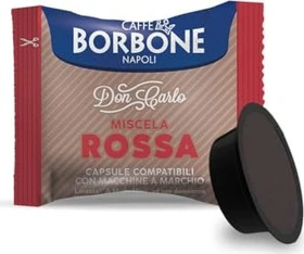 Caffè Borbone Don Carlo Rossa Kaffeekapseln, 100 Stück
