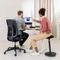 Ergotopia PureBack ergonomischer Bürostuhl mit Kopfstütze, schwarz Vorschaubild