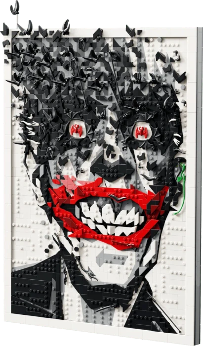 LEGO Art - Joker Wall Art Comic Cover