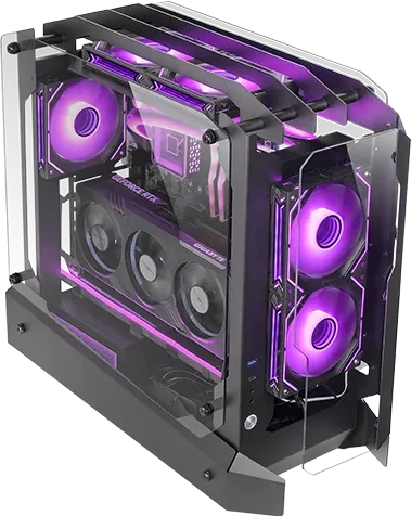 Mars Gaming MC-Edge White, Glasfenster