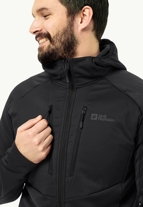 Jack Wolfskin Alpgrat Pro Ins Fz Funktionsjacke schwarz (Herren)