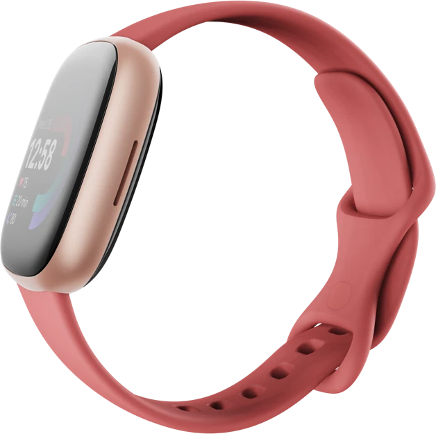 Fitbit Versa 4 Aktivitäts-Tracker sandrosa/aluminium kupferrosé