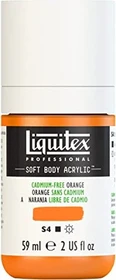 Liquitex Professional Soft Body Acrylic cadmium-free orange, 59ml