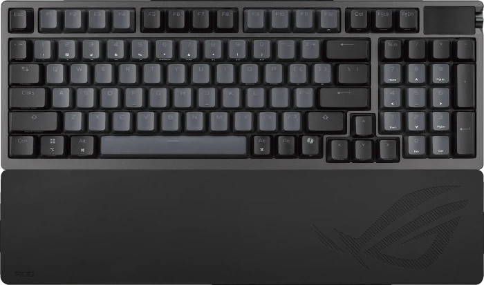 ASUS ROG Azoth 96 HE Gaming Keyboard, Black, hot-swap, ROG HFX V2 Magnetic, USB/Bluetooth, UK