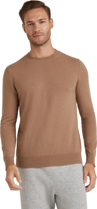 Falke Luxury Rundhals Pullover camel (Herren)