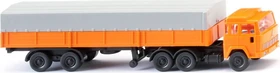 Wiking Pritschensattelzug Magirus orange