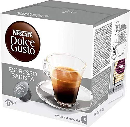 Nestlé Nescafe Dolce Gusto Espresso Barista Kaffeekapseln, 16 Stück