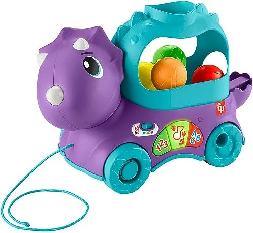 Mattel Fisher-Price Bällespaß Nachzieh-Dino
