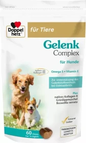 Doppelherz Gelenk Complex für Hunde, 60 Stück
