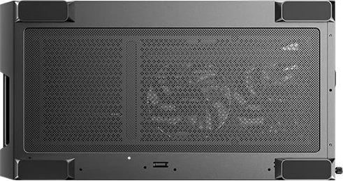 Antec Flux Rear, schwarz/braun, Glasfenster