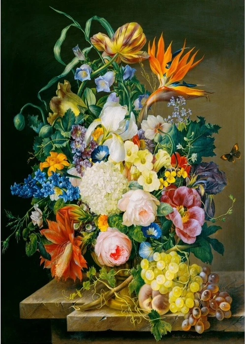 ENJOY Puzzle Franz Xaver Petter: Flower Piece