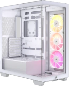 Corsair 3500X ARGB, weiß, Glasfenster