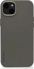Decoded AntiMicrobial Silicone Back Cover für Apple iPhone 14 Plus Olive
