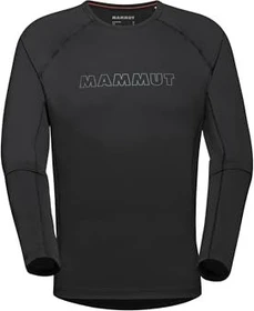 Mammut Selun FL Logo Funktionsshirt langarm schwarz (Herren)
