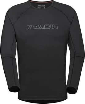 Mammut Selun FL Logo Funktionsshirt langarm schwarz (Herren)