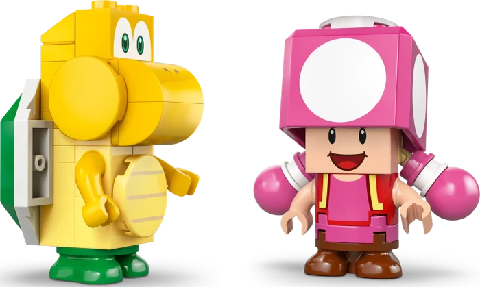 LEGO Super Mario - Mario Kart - Power-Up-Jagd mit Piranha-Pflanzen