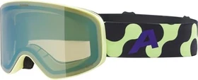 Alpina Fernie Q-Lite sunny lime/mirror green (Junior)