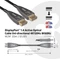 Club 3D AOC DisplayPort 1.4 Kabel 4K 120Hz 8K60Hz schwarz, 20m Vorschaubild