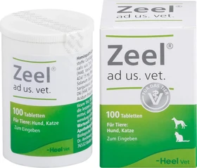 Heel Zeel ad us. vet. Tabletten für Hunde & Katzen, 100 Stück
