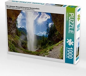 Calvendo Der Johannes Wasserfall im puren Sonnenschein