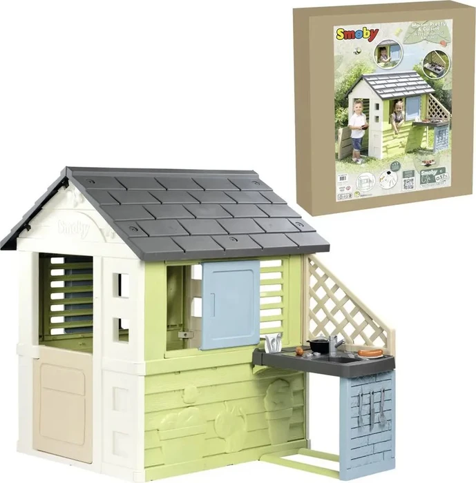Smoby Spielhaus Life Pretty mit Küche (7600810738)