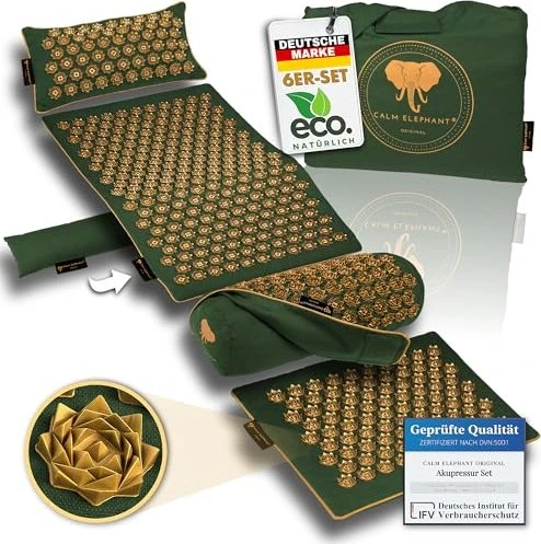 Calm Elephant Ultimate-Set Akupressurmatte
