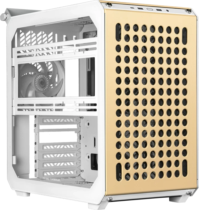 Cooler Master Qube 500 Flatpack Macaron Edition, Glasfenster