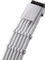CableMod Pro ModMesh 12VHPWR PCI-e Extension, 3x 8-Pin PCIe Stecker auf 16-Pin PCIe 5.0 12VHPWR Stecker, Adapterkabel, weiß, 45cm Vorschaubild
