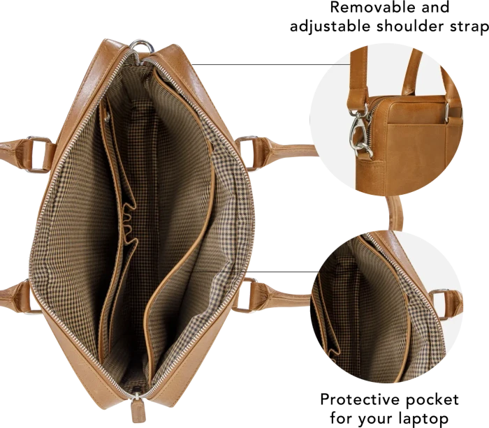 dbramante1928 Nordborg 16" Laptoptasche, Tan braun