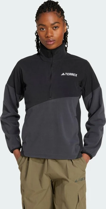 adidas Terrex Multi Climawarm Fleece Funktionsshirt langarm black/carbon (Damen)