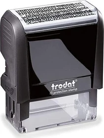 trodat printy 4912 Datenschutzstempel, 47x18mm, schwarz