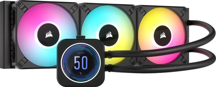 Corsair iCUE H150i Elite LCD XT, schwarz