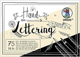Ursus Handlettering Paper, A6, glatt, 75 Blatt