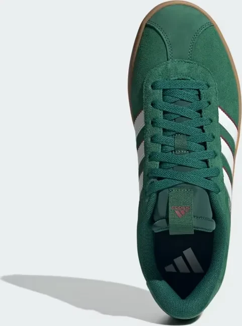 adidas VL Court 3.0 dark green/cloud white/collegiate burgundy