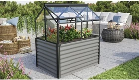 Vitavia Gaia Jumbo ESG 3mm Hochbeet 122x83cm schwarz