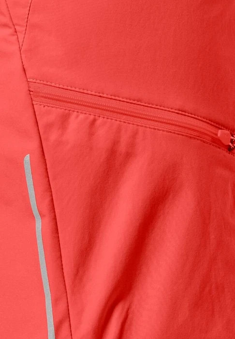 Jack Wolfskin Tourer Shorts Fahrradhose kurz tango orange (Damen)