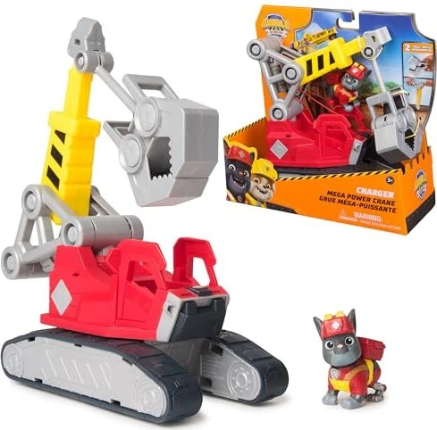 Spin Master Rubble & Crew - Chargers 2-in-1 Mega Kran