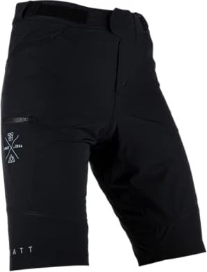 Leatt MTB Trail 2.0 Shorts Fahrradhose kurz ghost black