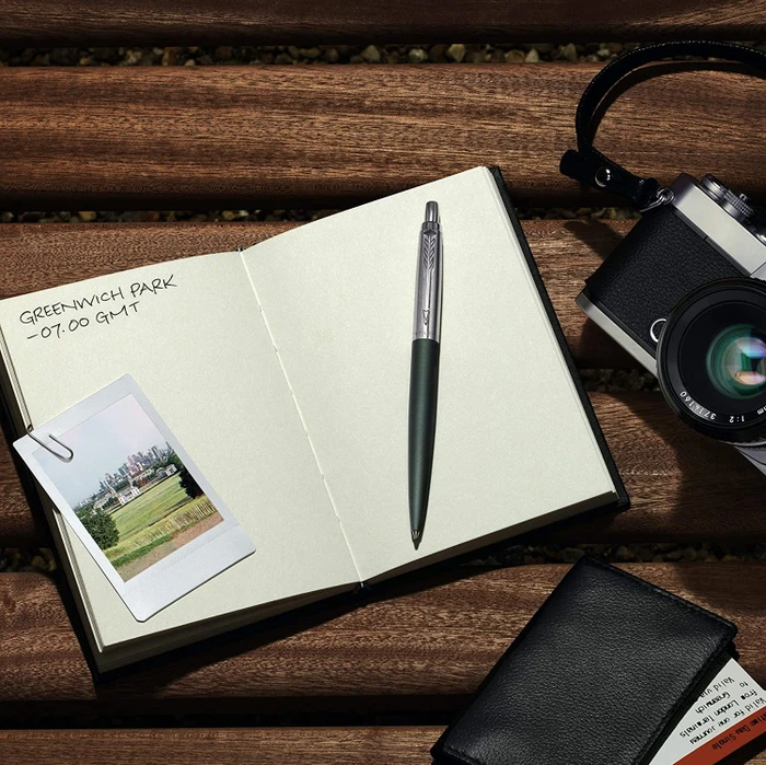 Parker Jotter XL Kugelschreiber greenwich matte green/silber, Geschenkbox