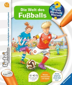 Ravensburger tiptoi Buch: Wieso? Weshalb? Warum? 21: Die Welt des Fußballs