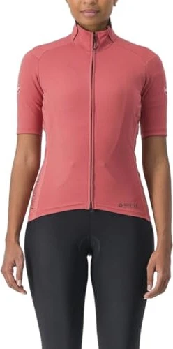 Castelli Perfetto RoS 2 Wind Trikot kurzarm mineral red (Damen)
