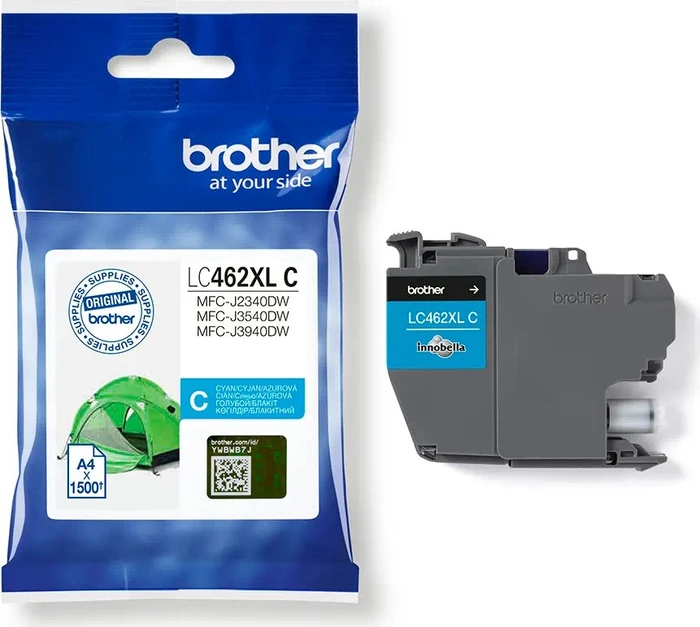 Brother Tinte LC462XLC cyan