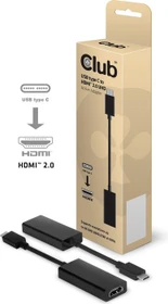 Club 3D aktiver USB 3.1 Typ-C/HDMI 2.0 Adapter