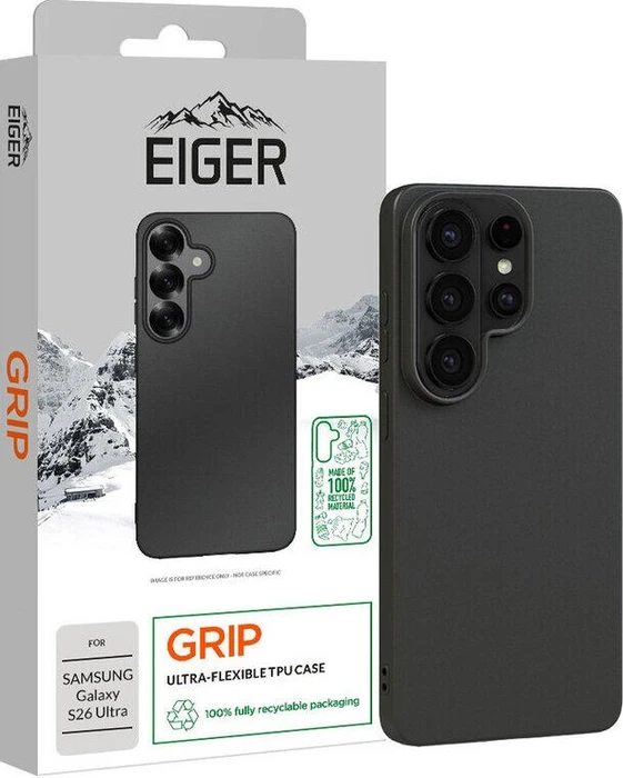Eiger Grip Case GRS für Samsung Galaxy S26 Ultra schwarz